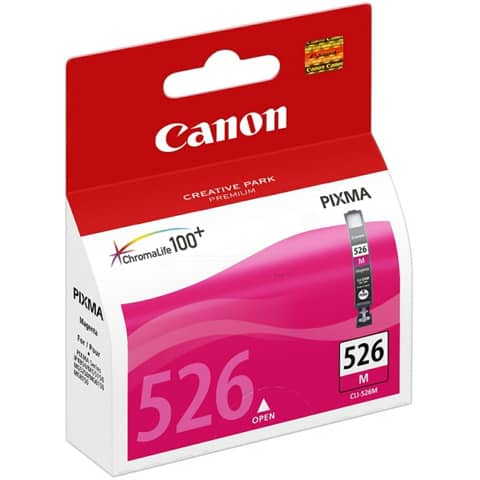 Serbatoio inchiostro CLI-526M Canon magenta 4542B001
